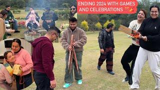 ENDING 2024 WITH GAMES AND CELEBRATIONS || CRICKET  || ROHINIDILAIK