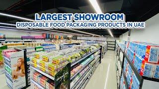 Largest Disposable Food packaging products  Showroom at Al Barsha, Dubai | Hotpack Global