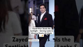 Zayed Khan Steals the Spotlight – Serving Looks & Winning Hearts All Night  #shorts #zayedkhan