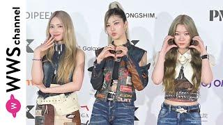 IS:SUE、魅力溢れるデニム姿でレッドカーペットに登場！＜KCON JAPAN 2025＞
