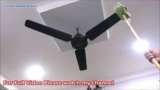 Ceiling Fan Cleaning Just in 30sec #shorts