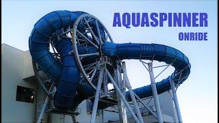AquaSpinner - The only rotating slide in Europe! - Aquapark Reda
