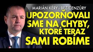 Marián Kéry: Čo sa NAOZAJ DEJE v slovenskej politike!