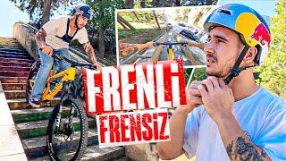 DAHA ÖNCE FRENSİZ İNEMEDİĞİM YERLERİ FRENLE İNİYORUM ! URBAN DOWNHILL