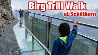 Birg Trill Walk at Schilthorn Piz Gloria  Bernse Oberland  Switzerland ️