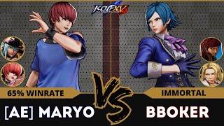 KOF XV⭐AE MARYO (Chris/Isla/Shermie) vs BBOKER (Elisabeth/Vice/Andy)⭐Ranked Match - 02/25