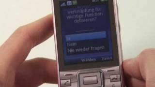 Sony-Ericsson Elm Test Bedienung