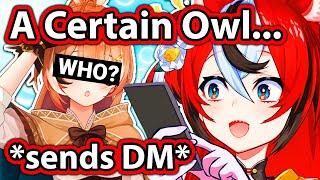 Bae Sends a Certain Owl a DM and Made Everyone Feels Old 【Hololive EN】
