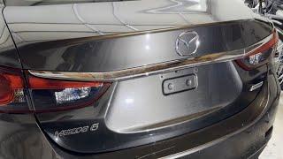 Mazda6 2014-17 inner tail light removal and trunk panel teardown