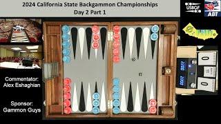 2024 California State Backgammon CHAMPIONSHIPS LIVE Stream [Day 2 Part 1]!