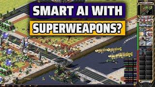 Red Alert 2 - Smart AI | Will The River Help Me Win With Superweapons?