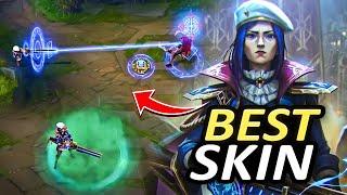 The new ARCANE COMMANDER Caitlyn Skin is AMAZINGGGGG!!!