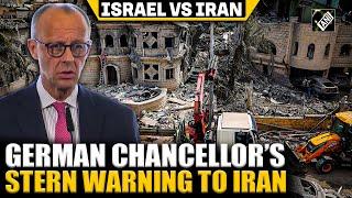 German Chancellor Merz warns Iran over attacking Israel, Jewish targets in Germany