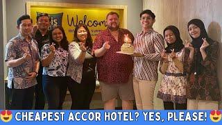 CHEAPEST Accor Hotel? | Birthday Surprise at Ibis Budget Surabaya!