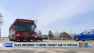 Metro bus service and Portage discuss adding transit hub