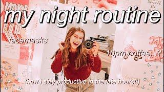 my quarantine night routine *productive + relaxing*