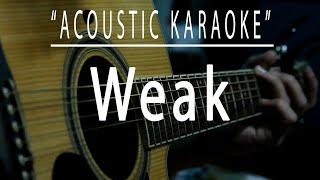 Weak - SWV (Acoustic karaoke)