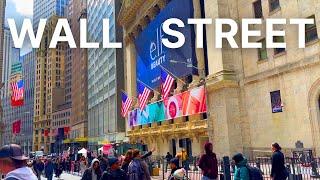 4K | Wall Street Tour New York City (Narrated) South Street Seaport | USA