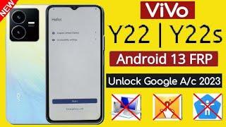 Vivo Y22 / Y22s FRP Unlock Android 13 Latest Update - (Without Computer)