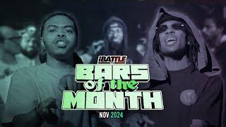 BARS OF THE MONTH - November 2024