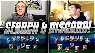 SEARCH AND DISCARD! INSANE WAGER Vs. Justabro!