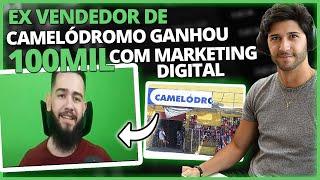 Ele saiu de vendedor de camelódromo e ganhou R$100 mil com marketing digital