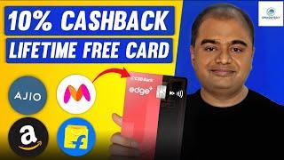 Jupiter Edge+ Credit Card | Best Cashback Credit Card | Lifetime Free | 10% Cashback