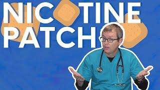 Nicotine patch dose:  Meds to quit smoking #shorts