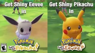 Get Shiny Pikachu and Shiny Eevee at Target!