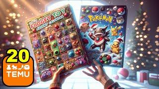 MÉGSEM VERTEK ÁT A TEMU -n? | Pokemon és Fidget Toy ADVENTI KALENDÁRIUM NYITOGATÁS - Temu 20. rész