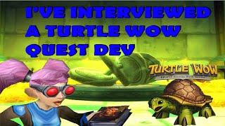 I've interviewed a Turtle Wow Quest Developer!