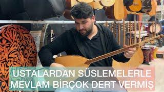 Profesyonel Süsleme Çalışması - Mevlam Birçok Dert Vermiş