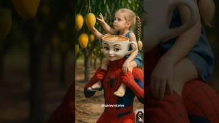  Evolution Spiderman Kids & Anomaly #shorts #marvel #spiderman