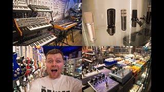 Store DJ and Mannys Music Sydney Store Tour