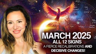 March 2025 ECLIPSES- a Stunning Month! All 12 Signs Horoscopes With Time Stamps