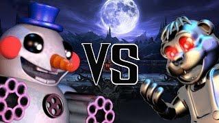 FNAF WORLD SNOWCONE VS CHIPPER [MORTAL KOMBAT PARODY]