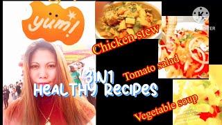 3in1 SIMPLE AND EASY HEALTHY RECIPE//hyper Juliet’s channel