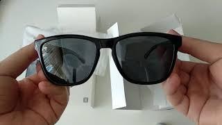 Xiaomi Mijia Sunglasses UV400 polarized lenses unboxing