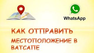 Как отправить местоположение в whatsapp.Как отправить геолокацию в whatsapp