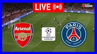 LIVE : Arsenal vs PSG | UEFA Champions League 2024/25 | Live Stream | Full Match