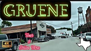 [4K] Gruene Historic District - New Braunfels, TX