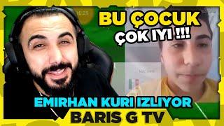 Barış G EMİRHAN KURİ - KOMİK MONTAJ İZLİYOR (BU ÇOCUK ÇOK EĞLENCELİ !!!)