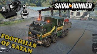 SnowRunner | Foothills of Sayan | Volat 75044 | Mods Showcase | PC Gameplay