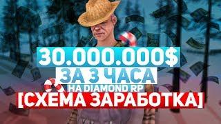 30.000.000$ ЗА 3 ЧАСА НА DIAMOND RP [CХЕМА ЗАРАБОТКА]