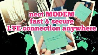 nect MODEM: fast & secure LTE connection anywhere