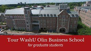 Touring WashU Olin Business School for Graduate Students