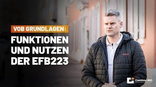 VOB Grundlagen: Funktionen und Nutzen der EFB 223