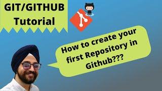 22. How to create your first Repository in Github| How to create Repo | Git tutorial for beginner