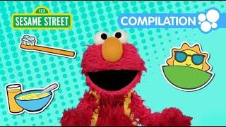 Elmo's Morning Routine! | Sesame Street Songs Compilation