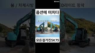 미친 옵션 코벨코 SK75의 등장